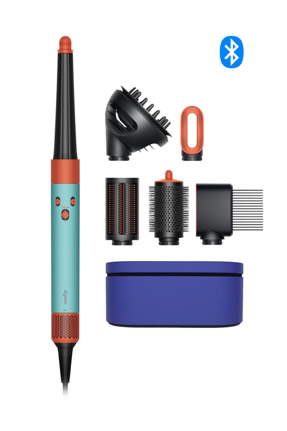 Multi-styler Dyson Airwrap i.d.™ - cheveux bouclés à frisés (Céramique/Topaze)